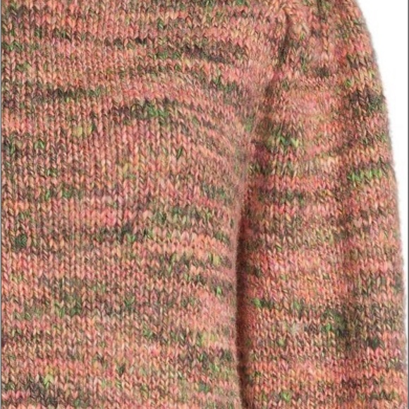 Isabel Marant Puff-Sleeve Marled Sweater. Size 8. New with Tags. - Picture 3 of 3